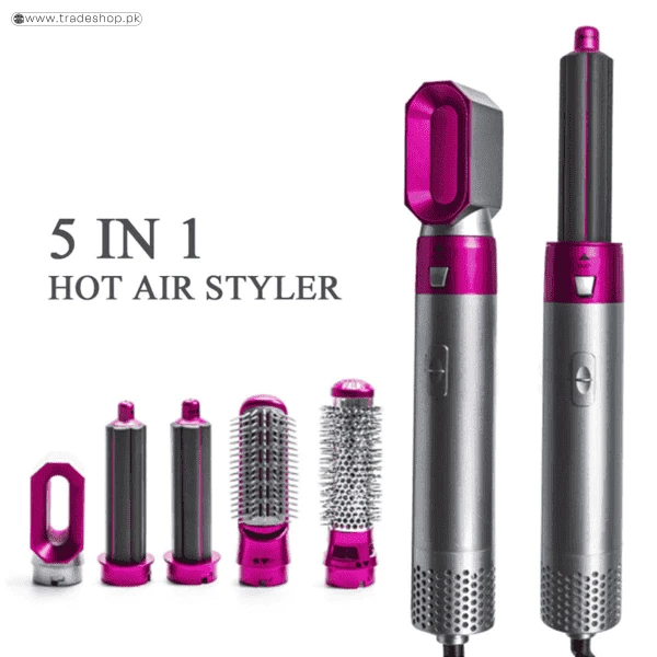 5 In 1 Hair Dryer Brush