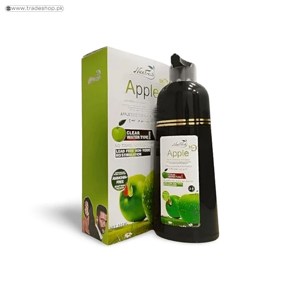 Apple Hair Colour Shampoo Natural Black