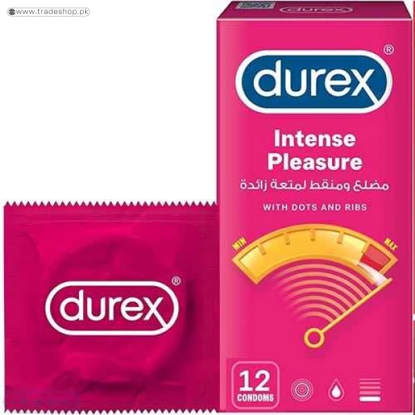 Durex Intense Pleasure Condoms 12 Pack