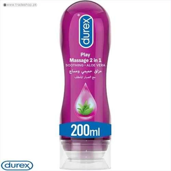 Durex Play Massage 2 in 1 Soothing Aloe Vera 200ml