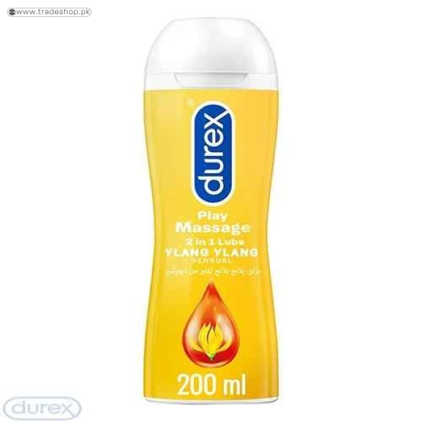 Durex Play Massage Gel 2 In 1 Ylang 200ml