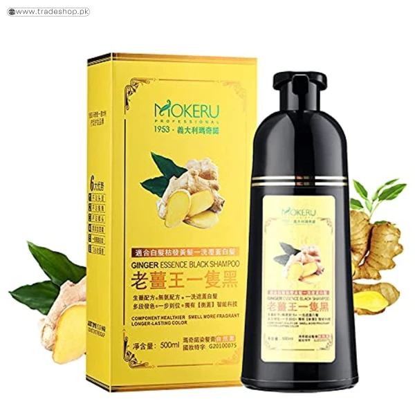 Mokeru Black Color Shampoo