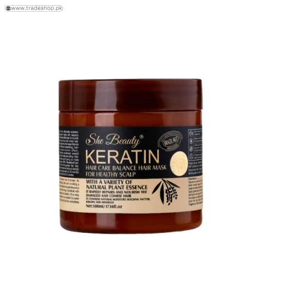 Keratin Hair Care Balance Hair Mask For Healthy Scalp