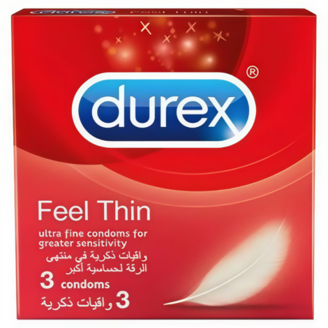 Durex Feel Thin Condoms 3 Pack